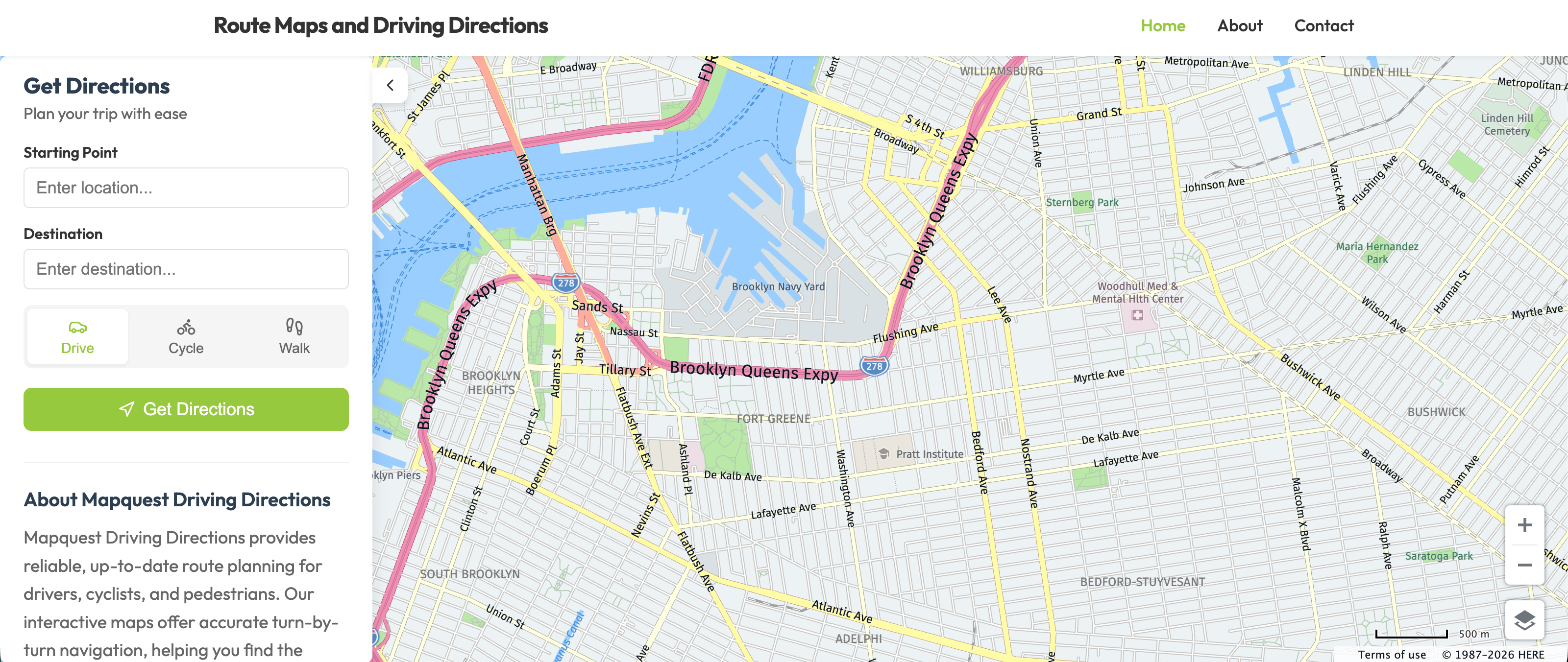 How to Use Mapquest Route Planner